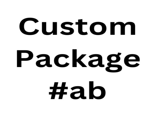 Custom English Package for Kids AB (individual)
