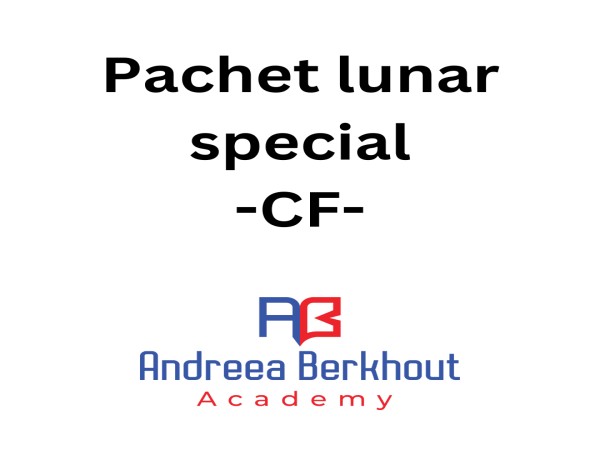 Monthly English preparation package CF