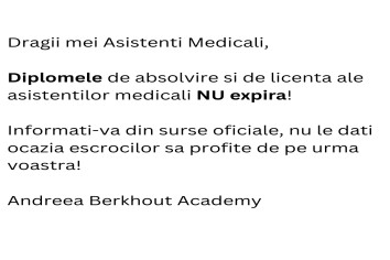 Dragii mei Asistenti Medicali,