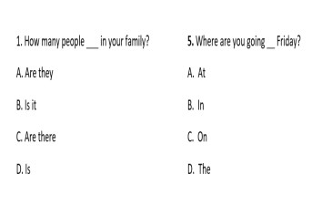 General English Exercise