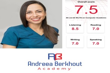 Alexandra, Dentist, 7.5 in IELTS Academic