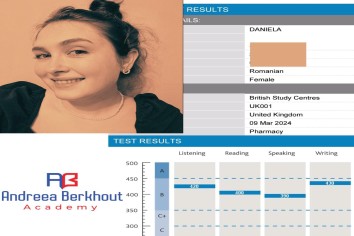 OET Pharmacy, un vis devenit realitate pentru Daniela.