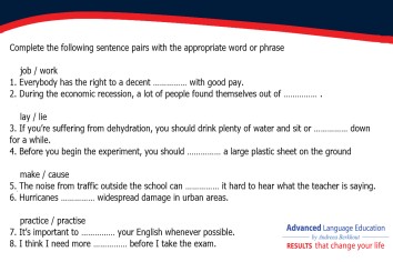 English Vocabulary